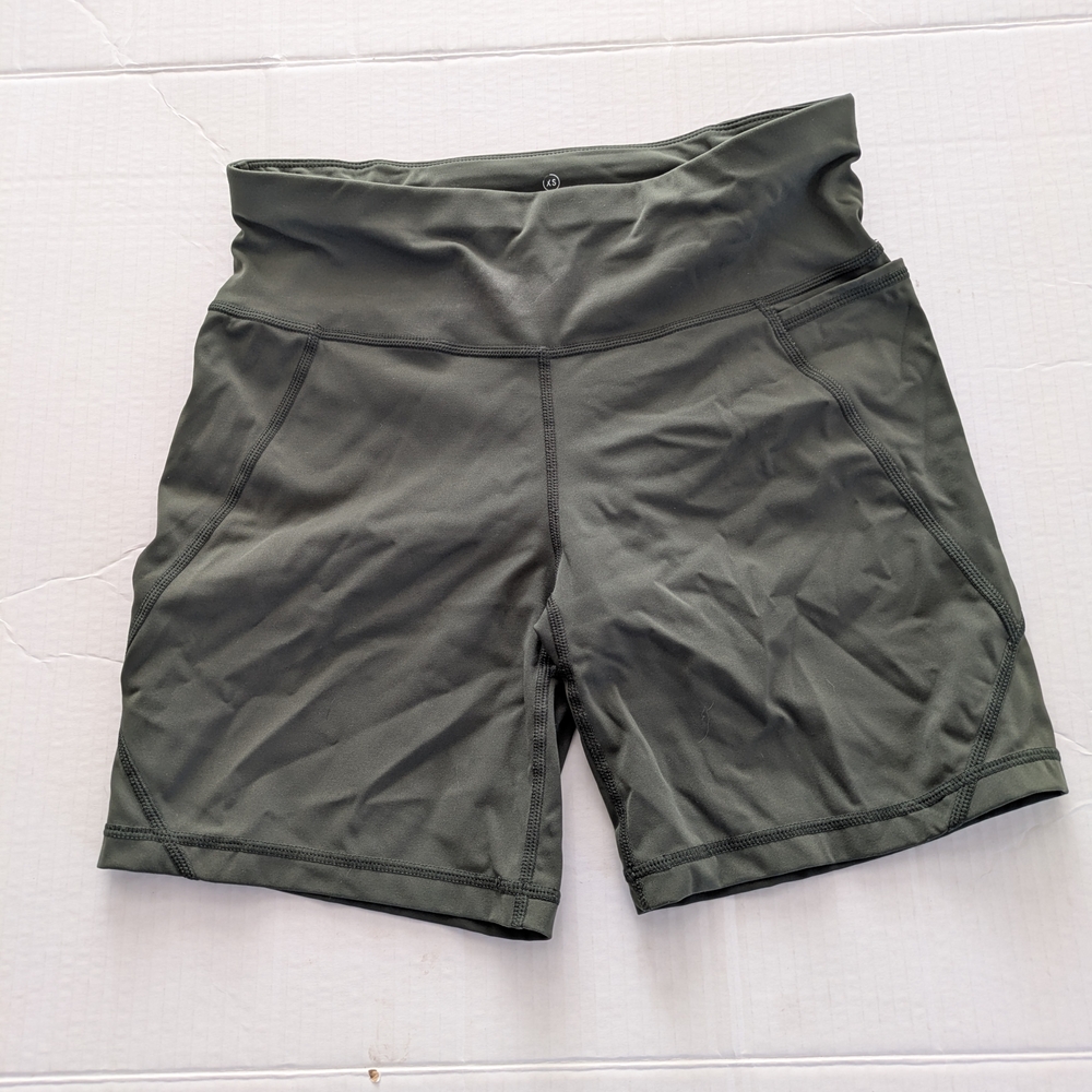 Sweaty Betty Dark Green Athletic Shorts